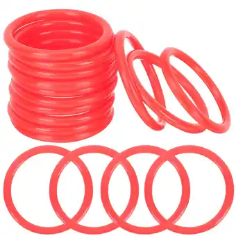Walmart Raindrops 24Pcs Colorful Plastic Toss Rings Carnival Tossing Toys Outdoor Party Props offer