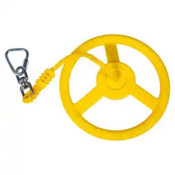 Walmart Ninja Wheel Indoor Swing Gymnastics Bars for Home Toy Baby Handle Toddler Yellow offer