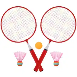 Walmart Gongxipen 1 Set Durable Badminton Set Indoor and Outdoor Game Toy Set for Kids offer