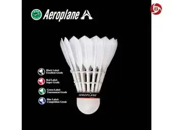 Walmart Aeroplane Shuttlecock EG1130 (Black Label) - Excellent Grade offer