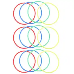 Walmart Hemoton 80 pcs Plastic Toss Rings Casting Kids Plaything Supplies offer