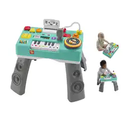 Walmart Fisher-Price Laugh & Learn Mix & Learn DJ Table Baby & Toddler Interactive Learning Toy offer