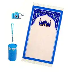 Walmart KCAHPAN NonSlip Islamic Muslims Children Soft Prayer Mats Portable Travel Prayer Rugs offer