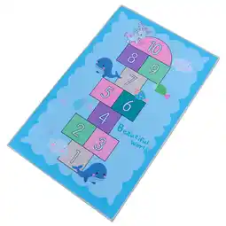 Walmart 3 PCS Hopscotch Mat for Kids Wall Rug Funny Carpet Indoor Play offer