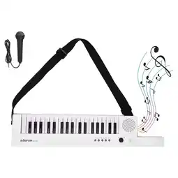 Walmart Guitar Electronic Piano with 37-Key Electronic Keyboard Piano Rechargeable Children' s Piano offer