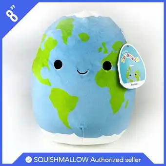 Walmart Squishmallow Kellytoy Roman Planet Earth 8 2021 NWT NEW offer