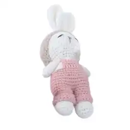 Walmart HGYCPP Knit Cartoon Rabbit Rattle Toy Handmade Toy for Kid Photography Handheld Appease offer