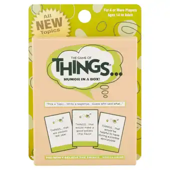 Walmart The Game Of Things offer