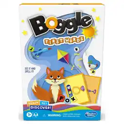 Walmart Ready Set Discover Boggle First Words Matching Card Game for Kids and Family Ages 3 and Up offer