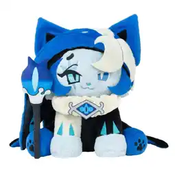 Walmart Cookie Run Kingdom Limited Edition Shadow Milk Cookie Meow Plush - Ultra-Soft Toy Gift offer