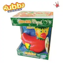 Walmart Rubba Ducks RD00152 Tinsel Seasonal Gift Box offer