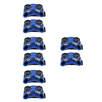 Walmart 4 PCS Foot Rattle Kids Game Accessory Child 10x4x4cm Blue offer