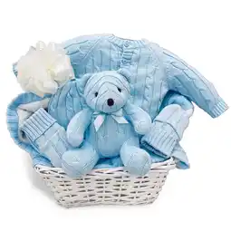 Walmart Dashing in Blue Baby Boy Gift Basket offer