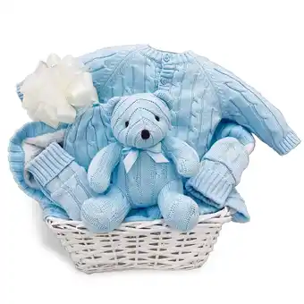 Walmart Dashing in Blue Baby Boy Gift Basket offer