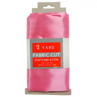 Walmart Shason Textile 60 x 2 yards 100% Polyester Satin Craft Fabric, Mild Pink offer
