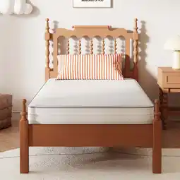 Walmart Novilla CozyNest 6 Twin Size Medium Supportive Innerspring Mattress offer