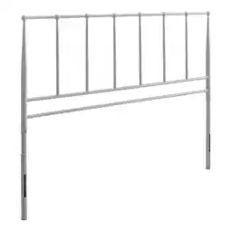 Walmart Modway Kiana Full Modern Style Sturdy Powder Coated Steel Headboard in Gray offer