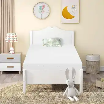 Walmart 5 inch Gel Memory Foam Mattress in a Box for Cool Sleep & Pressure Relief, Twin Size offer
