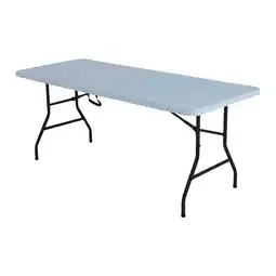 Walmart Peakform 6 Foot Rectangle Folding Table, Indoor/Outdoor Requisite, White (80919) offer