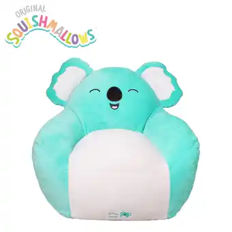Walmart Squishmallows Official Kevin Bean Bag Chair - 30 in Wide Kids Squishy Soft Chair, Teal offer