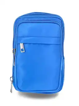 Walmart Women's Patriotic Square Sling Bag, Blue Morpho offer