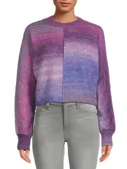 Walmart Love Trend New York Women’s Space Dye Ombre Sweater offer