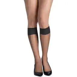 Walmart L'eggs Brand Everyday Knee-High Sheer Toe Classic Knee Sock 20 Pack offer