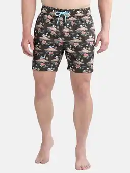 Walmart Beach Bros. Men's Swim Trunk, 6.5 inch Inseam, Sizes S-2XL offer