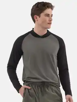 Walmart No Boundaries Men's & Big Men's Hooded Sun Shirt with UPF50+, Sizes S-3XL offer