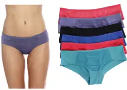 Walmart Boyleg Underwear (Pack of 6) (Group 2, L, Boyshorts) offer
