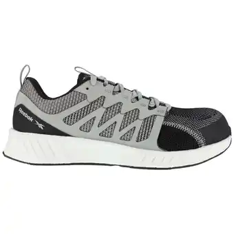 Walmart Reebok Work Fusion Flexweave Work, Men's, Grey/White, Comp Toe, EH, Low Athletic, Work Shoe (11.5 M) offer