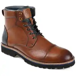Walmart Thomas & Vine Mens Reddick Lace-up Cap Toe Ankle Boot offer