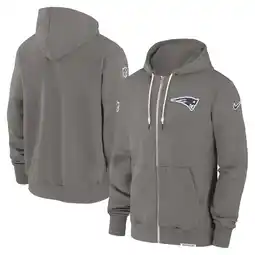 Walmart Men's Nike Pewter New England Patriots Player Full-Zip Performance Hoodie offer