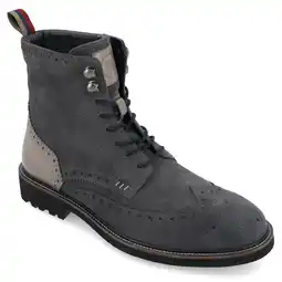 Walmart Thomas & Vine Mens Welch Lace-up Wingtip Ankle Boot offer