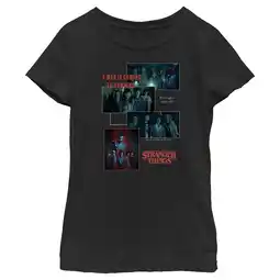Walmart Girl's Stranger Things Scenes Collage War Is Coming To Hawkins Graphic T-Shirt offer