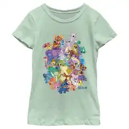 Walmart Girl's Lilo & Stitch Experiment Compilation Graphic Tee Mint X Large offer