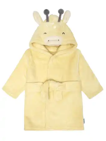 Walmart Gerber Baby Neutral Robe, Yellow Giraffe offer
