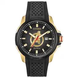Walmart Citizen Men's Eco-Drive Marvel Avengers Black Strap Watch - AW1155-03W offer