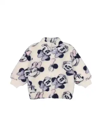 Walmart Disney Minnie Mouse Infant Girl High-Pile Fleece Jacket, Sizes 12-24 Months offer
