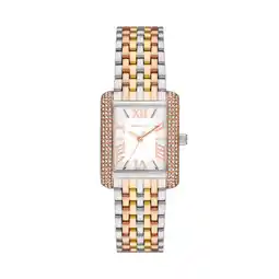 Walmart Michael Kors Emery Three-Hand Tri-Tone Steel Women's Watch (Model: MK4744) offer