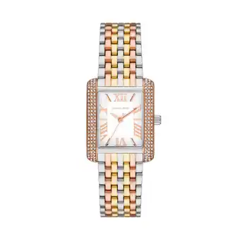 Walmart Michael Kors Emery Three-Hand Tri-Tone Steel Women's Watch (Model: MK4744) offer
