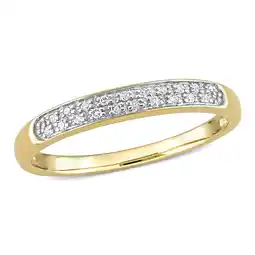 Walmart Everly Women's Diamond 10k Yellow Gold Ring offer
