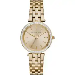 Walmart Michael Kors Women's Mini Darci Gold-Tone Stainless Steel Watch MK3365 offer