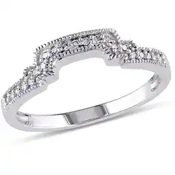 Walmart Everly Women's Diamond 10k White Gold Wedding Ring offer