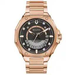 Walmart Bulova Men's Series X Black Dial Watch - 97D129 offer