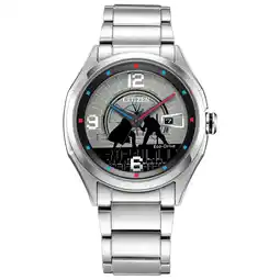 Walmart Citizen Men's Eco-Drive Star Wars Luke and Darth Vader Duel Bracelet Watch AW1140-51W offer