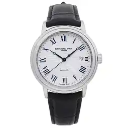Walmart Raymond Weil Maestro 39mm Steel Silver Dial Automatic Men Watch 2837-STC-00658 offer