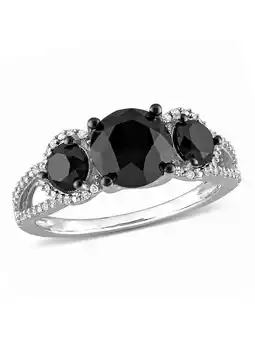 Walmart Everly Women's Diamond 10K White Gold Engagement Ring offer