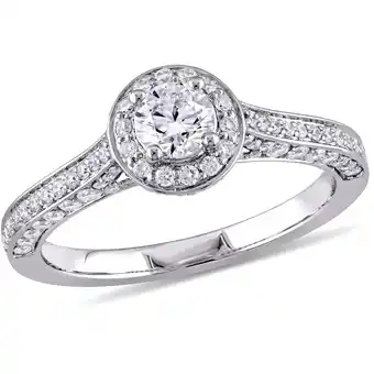 Walmart Everly Women's Diamond 14K White Gold Engagement Ring offer