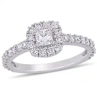 Walmart Everly Women's Diamond 14K White Gold Engagement Ring offer